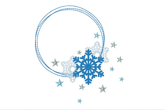 Circle Frame with Snowflakes: A Seller’s Review