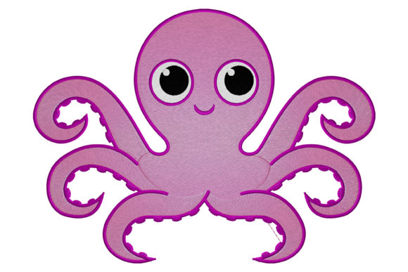 Cute Octopus Embroidery Review for Small Business Merch