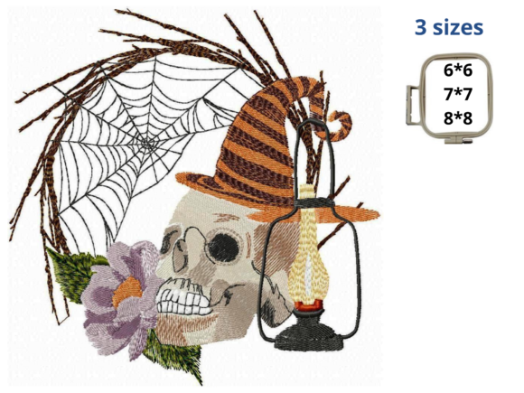 Halloween Skull Embroidery Review for Seasonal Sales