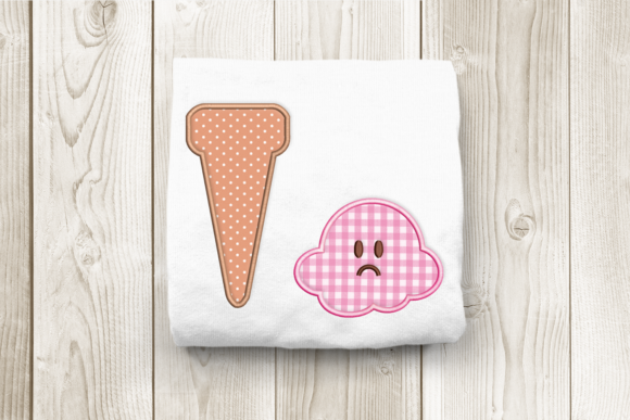 Review: Sad Dropped Ice Cream Applique for Handmade Gifts