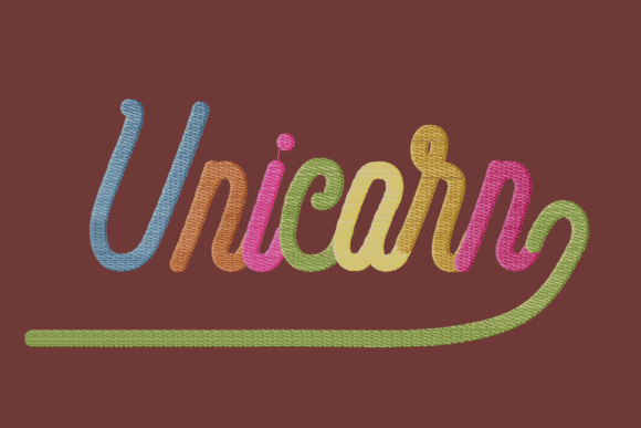 Review: Unicorn Monoline Swash Lettering for Merch