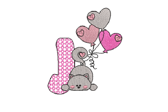 Reviewing Letter J Cat Sketch for Etsy Shops