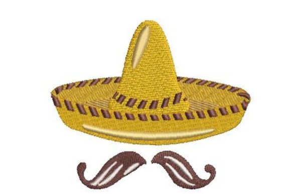 Sombrero Hat with Moustache Embroidery Review